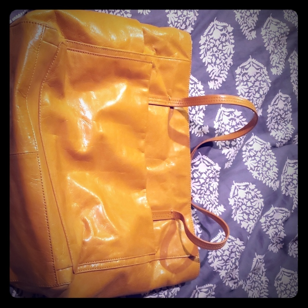Yellow HOBO purse